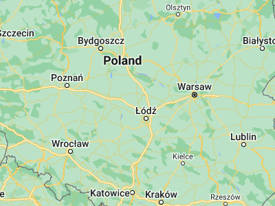 Map showing location of Łęczyca (52.05959, 19.19972)