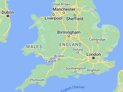Map showing location of Ledbury (52.03639, -2.42635)
