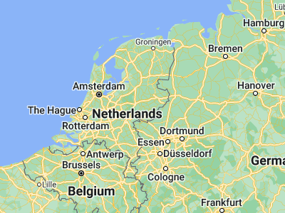 Map showing location of Leesten (52.1279, 6.23217)