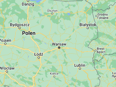 Map showing location of Legionowo (52.40149, 20.92664)