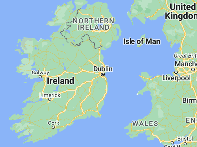 Map showing location of Leixlip (53.36583, -6.49556)
