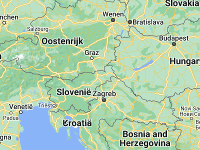Map showing location of Lenart v Slovenskih Goricah (46.57611, 15.83139)