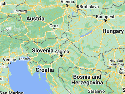Map showing location of Lepoglava (46.21056, 16.03556)