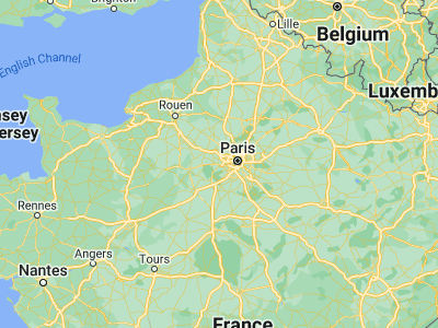 Map showing location of Les Clayes-sous-Bois (48.82206, 1.98677)