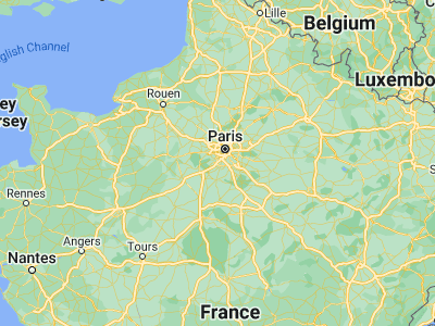 Map showing location of Les Ulis (48.68167, 2.16944)