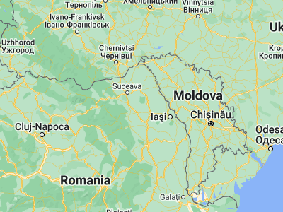 Map showing location of Lespezi (47.36667, 26.7)