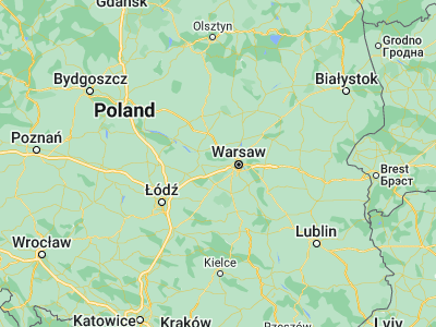 Map showing location of Leszno (52.25799, 20.59121)