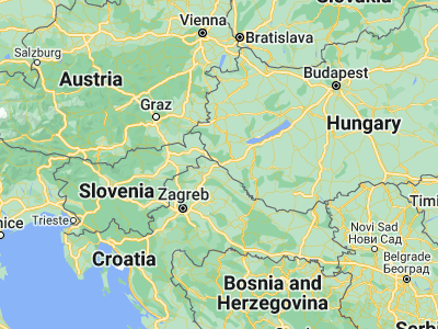 Map showing location of Letenye (46.43301, 16.72583)