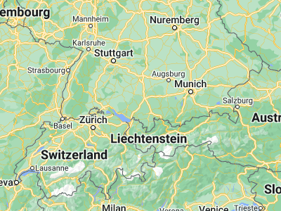 Map showing location of Leutkirch im Allgäu (47.82672, 10.0205)