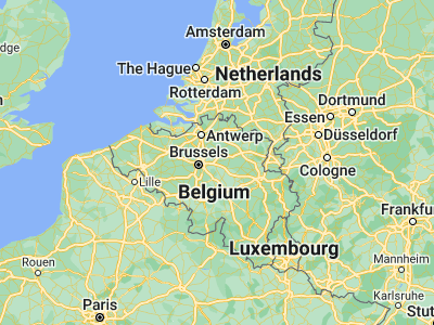 Map showing location of Leuven (50.87959, 4.70093)