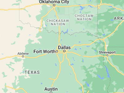 Map showing location of Lewisville (33.04623, -96.99417)