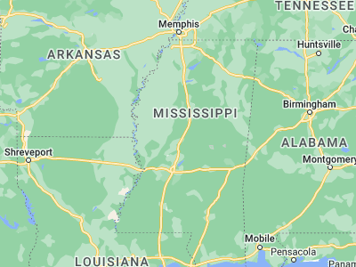Map showing location of Lexington (33.11318, -90.05314)