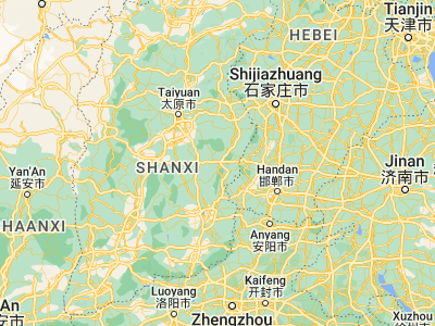 Map showing location of Liaoyang (37.07977, 113.33986)
