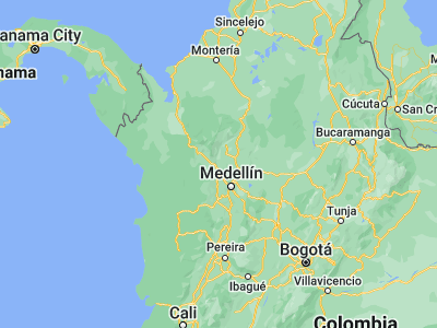 Map showing location of Liborina (6.6779, -75.81218)