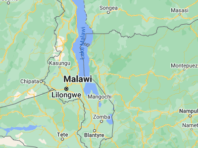 Map showing location of Lichinga (-13.31278, 35.24056)