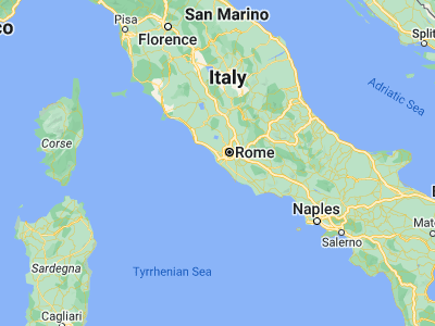Map showing location of Lido di Ostia (41.73212, 12.27654)