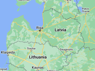 Map showing location of Lielvārde (56.72066, 24.80743)