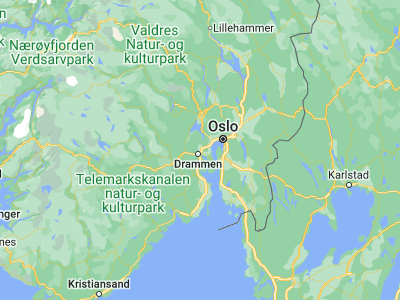 Map showing location of Lierbyen (59.7873, 10.24561)