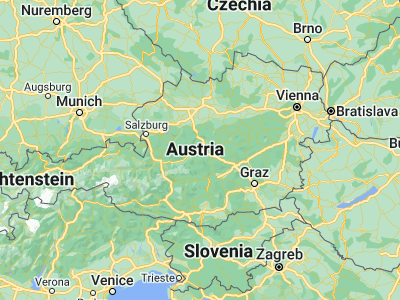 Map showing location of Liezen (47.56667, 14.23333)