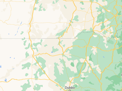Map showing location of Lightning Ridge (-29.42743, 147.97865)