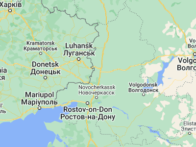 Map showing location of Likhovskoy (48.15188, 40.17925)