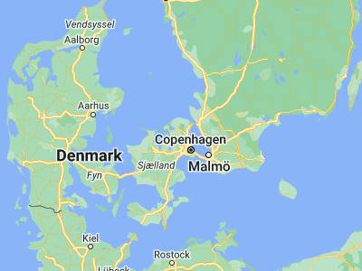 Map showing location of Lillerød (55.87496, 12.34579)