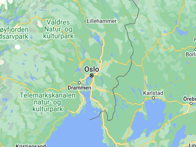 Map showing location of Lillestrøm (59.95597, 11.04918)
