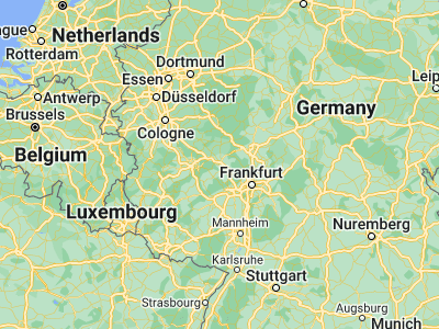 Map showing location of Limburg an der Lahn (50.3836, 8.0503)