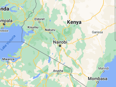 Map showing location of Limuru (-1.1, 36.65)