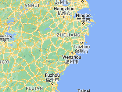 Map showing location of Lishui (28.46042, 119.91029)