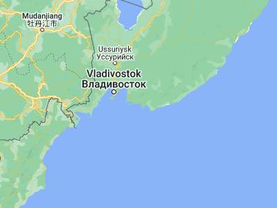 Map showing location of Livadiya (42.8682, 132.67367)