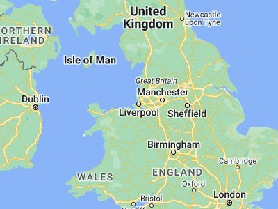 Map showing location of Liverpool (53.41058, -2.97794)