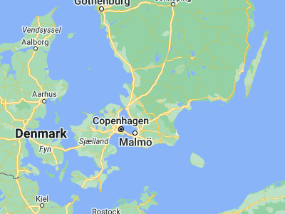 Map showing location of Ljungbyhed (56.06667, 13.21667)