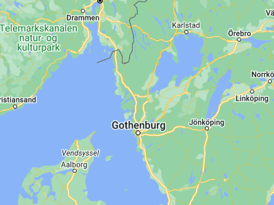 Map showing location of Ljungskile (58.22452, 11.92014)