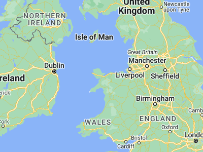 Map showing location of Llanfairpwllgwyngyll (53.22141, -4.20329)