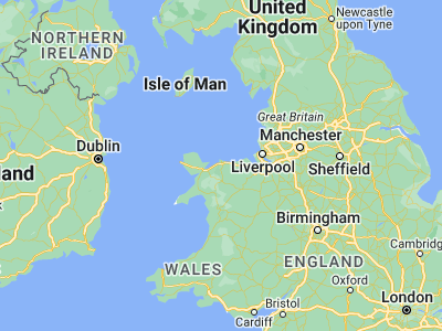 Map showing location of Llansantffraid Glan Conwy (53.26667, -3.8)