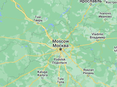Map showing location of Lobnya (56.00972, 37.48194)
