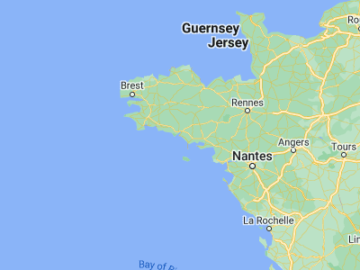 Map showing location of Locmiquélic (47.72499, -3.34153)