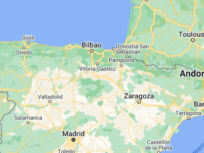 Map showing location of Logroño (42.46667, -2.45)