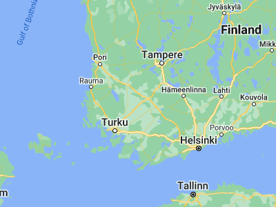 Map showing location of Loimaan Kunta (60.87283, 22.98512)