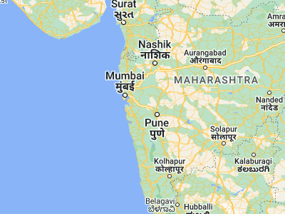 Map showing location of Lonāvale (18.75, 73.41667)