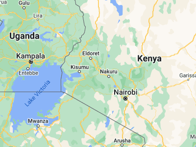 Map showing location of Londiani (-0.16496, 35.59086)