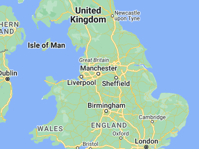 Map showing location of Longsight (53.45801, -2.20104)