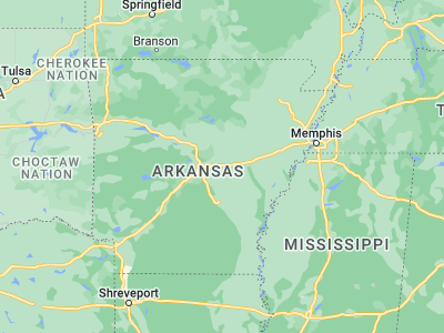 Map showing location of Lonoke (34.78398, -91.89986)