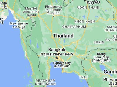Map showing location of Lop Buri (14.79808, 100.65397)