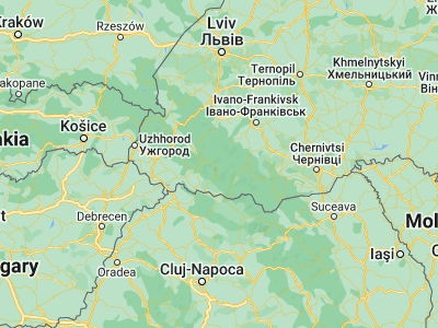 Map showing location of Lopukhiv (48.36526, 23.96382)