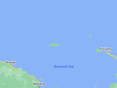 Map showing location of Lorengau (-2.02259, 147.27119)