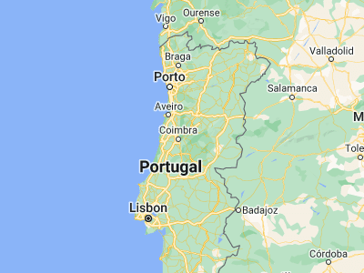 Map showing location of Lorvão (40.25938, -8.31684)