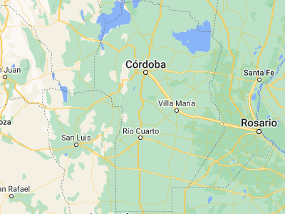 Map showing location of Los Cóndores (-32.31984, -64.27752)