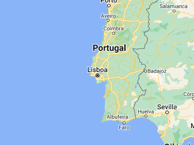 Map showing location of Loures (38.83091, -9.16845)